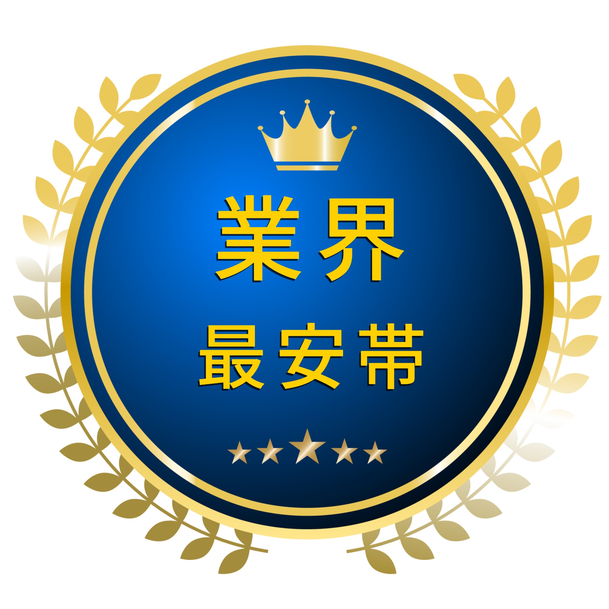 業界最安帯アイコン